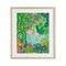 Stupell Industries Flamingos in Dotted Pond Framed Print Under Glass, design by Nabeela Rumi